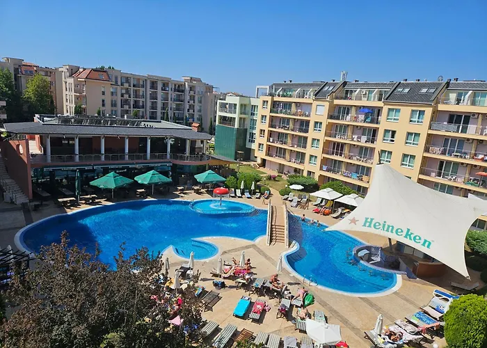 тристаен просторен с две отделни спални Appart hôtel Slantchev Briag